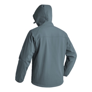 Custom Outdoor Softshell <b>Jacket</b> Autumn Waterproof Windproof Breathable Zipper Closure <b>Fleece</b> <b>Lining</b> - Product Image 2