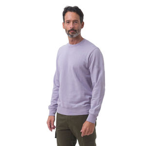 Sweat-shirt à col rond en molleton d'hiver 100% coton de haute qualité, broderie de logo personnalisée, teinture unie, respectueux de l'environnement, pour hommes, OEM - Product Image 4