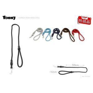 Laisse pour chien Yommy Pet, corde ronde de 120 cm avec clip - Product Image 2
