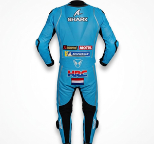 Tuta da Moto Integrale Miguel <span class=keywords><strong>Oliveira</strong></span> MotoCP Professionale con Protezioni CE Livello 2 - Product Image 2