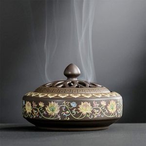 Stylish Decorative Metal <b>Bakhoor</b> Burner Incense Holder For <b>Oud</b> Fragrance Living Room Interior Decoration Accent - Product Image 1
