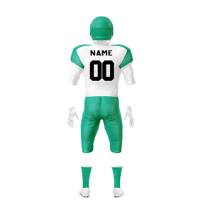 Uniforme de football américain personnalisé par sublimation, de qualité supérieure pour les équipes et les joueurs, uniforme de football américain fabriqué au Pakistan pour hommes - Product Image 4