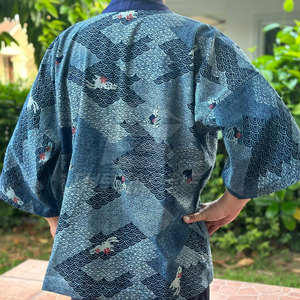 Chaqueta Kimono Japonesa de Invierno para Hombre de Alto Rendimiento, Tela Suave Lavada, Logotipo Frontal, Costuras Reforzadas, Material Premium, Servicio OEM - Product Image 4