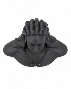 Escultura de Busto de Meditación Impresa en 3D en Negro Mate con Precisión de 0.1 mm y Acabado de Superficie Ultra Suave para Decoración de Hogar u Oficina - Product Image 2