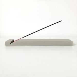 Porte-encens rond en béton, brûleur d'encens en béton fait main - Product Image 6