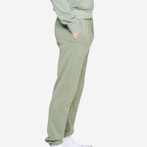 Pantalon de jogging pour homme, coupe athlétique, doublure polaire, extensible, avec cordon de serrage, respirant, mélange de coton, pour la course et l'entraînement en salle de sport - Product Image 6