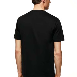Camiseta Deportiva Ligera para Hombre, Cuello Redondo, Estampado Digital, Algodón/Poliéster, Estilo Hip Hop, Ecológica, Corte Regular, Venta al Por Mayor - Product Image 2