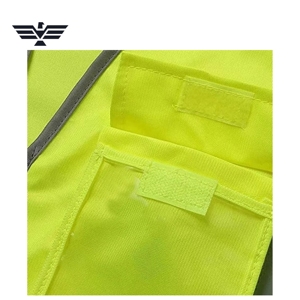 Gilet de sécurité réfléchissant EMPIRE TREND WEARS, design à bandes haute visibilité, couleur et logo personnalisables, sérigraphie, vêtements de travail - Product Image 6
