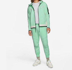 Conjunto Deportivo de Alta Calidad para Mujer, Color Verde Menta, con Cierre Completo, Transpirable, de Poliéster y Elastano, Ropa Deportiva Informal para Primavera - Product Image 1