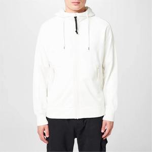 Sweat-shirt à capuche zippé personnalisé pour homme, coupe classique, tricoté, 100 % coton, motif lettres imprimé numériquement, idéal pour l'hiver - Product Image 1