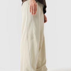 Pantalon Streetwear Oversize Personnalisé en Coton pour Hommes et Femmes, Décontracté, Uni, avec Cordon de Serrage, Léger, Broderie, Vente en Gros - Product Image 1