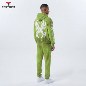 Survêtement de sport réversible respirant coupe ajustée hiver 2026, design populaire avec broderie lettres effet vieilli - Product Image 6