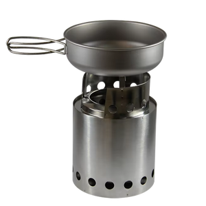 Estufa Portátil de Leña de Acero Inoxidable 304, Sin Humo, Combustión Secundaria, para Acampar, Cocinar al Aire Libre, Senderismo, Utensilios de Cocina - Product Image 2