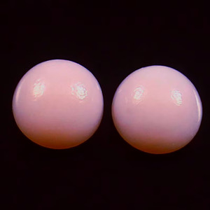 Natural Pink <b>Opal</b> 2mm Round Flatback Cabochon Calibrated Loose Gemstone Certified Stone For Jewelry Making Wholesale Supplier - Product Image 1