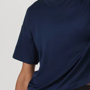 Prix d'usine avec logo / Design uni avec logo et design personnalisés pour haut décontracté à imprimer et distribuer en gros - Product Image 3