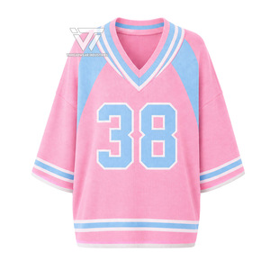 เสื้อสเวตเตอร์คาร์ดิแกนแขนยาวลายทางคอวีลึก ยี่ห้อ JJOA (Greek Jack And Jill Of America Inc) ขายส่ง - Product Image 1
