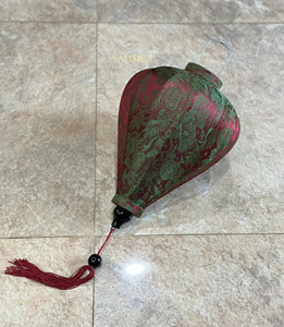 Linternas de Bambú y Seda Hechas a Mano Tradicionales de Vietnam para Decoración de Hogar, Jardín, Restaurante, Bodas, Fiestas y Festivales, Coloridas y Colgantes - Product Image 2