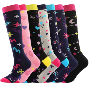 Colorful Graphic Crew <b>Socks</b> Unisex Streetwear Cotton <b>Long</b> <b>Socks</b> Fashion Casual Trend - Product Image 2