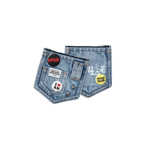 XDINARY HEROES - [ IMPULSE ] (รุ่น DENIM POUCH) อัลบั้มซีดีเคป๊อปขายดีที่สุดในเกาหลีสำหรับทุกวัย - Product Image 1