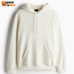 Sudadera con Capucha para Hombre, Corte Regular, Invierno, 100% Algodón, Felpa, Tallas Grandes, Estilo Casual Urbano - Product Image 4