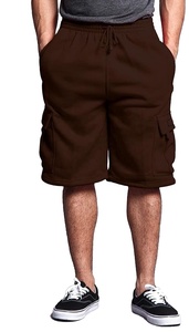 Men's Casual Elastic Waist Cotton Fleece Training Fitness Running Workout Gym Sports Shorts Quick Dry Breathable - Product Image 6