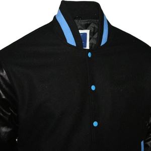 แจ็คเก็ตแวนซ์ตี้ผ้าแคนวาสคุณภาพพรีเมียม สกรีนโลโก้ด้านหน้าได้  แบบยูนิเซ็กซ์ สไตล์ลำลองสำหรับวิทยาลัย แจ็คเก็ตเบสบอลสำหรับฤดูใบไม้ร่วง ขายส่ง - Product Image 5