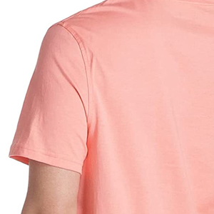 เสื้อยืดผู้ชายสำหรับฤดูร้อนแบบสั่งทำพิเศษ MOQ ต่ำ ไซส์ใหญ่ สีพื้น ทรงเข้ารูป แฟชั่นล่าสุด บริการ OEM น้ำหนัก 220 กรัม ผ้าถัก - Product Image 4