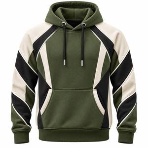 Sweat à capuche et pantalon streetwear personnalisés avec logo, en coton à l'extérieur et polaire à l'intérieur, taille américaine, anti-rétrécissement, design tendance et moderne - Product Image 1
