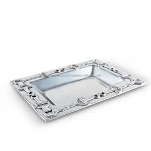 Bandeja de Metal Hecha a Mano de Moda para Colecciones de Artículos para el Hogar, Textura Global, Decoración de Cocina para Exportación, por Zahid Exports en India - Product Image 1
