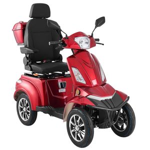 Scooter de mobilité tout-terrain robuste à 4 roues pour seniors et adultes, capacité de 227 kg, autonomie de 34,5 km, 3 vitesses, 1000 W, pour personnes à mobilité réduite - Product Image 1