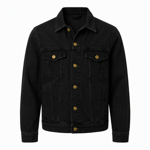 Nouvelle veste en jean élégante pour homme, style décontracté, vente en gros, qualité supérieure, en coton, personnalisable, pour garçons 2026 - Product Image 1