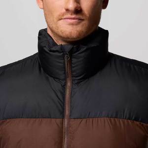 2025 New Arrival Customized High Quality Winter <b>Warm</b> Custom Big Size Casual Loose Solid Sleeveless Mens Puffer Vest - Product Image 6