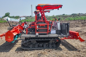 รถแทรกเตอร์ตีนตะขาบ HOGICO HG80VN Turbo 80 แรงม้า แบบ 3-in-1 อเนกประสงค์  พร้อมรางยาง สำหรับงานเกษตร ประสิทธิภาพสูง สำหรับงานหนัก - Product Image 6