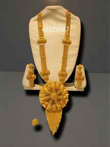 AWAIS HOUSE Collier et Bracelet de Luxe pour Femme, Vintage, Plaqué Or, Sertissage Griffe, Infini, Hip Hop, Diamant, pour Mariage et Soirée - Product Image 2