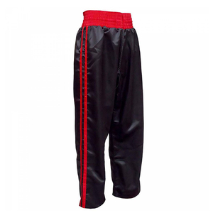 Pantalon de kickboxing unisexe, coupe classique, 100% polyester, respirant, vêtements de sport pour adultes, bleu, rouge, noir - Product Image 3
