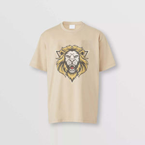 Camisetas Lisas al por Mayor a Precio Económico con Impresión de Logotipo Personalizado, Camisetas de Algodón Grueso, Camisetas Oversize con Hombros Caídos - Product Image 1