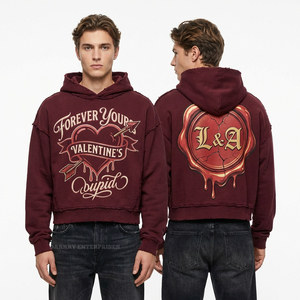 Sweat-shirt à capuche pour homme avec impression graphique personnalisée, impression à l'écran, streetwear, impression DTG haute définition, fabricant de sweat-shirts à capuche - Product Image 6