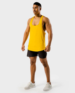 High Quality Fitness Bodybuilding Gym Tank Tops Wholesale <b>Mens</b> <b>Singlet</b> Casual Ribbed Breathable Cotton Vest - Product Image 3