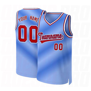 เสื้อบาสเก็ตบอล ชุดกีฬา โพลีเอสเตอร์ น้ำหนักเบา ระบายอากาศได้ดี แห้งเร็ว ดูดซับความชื้น ปักชื่อแบบส่วนตัว - Product Image 6