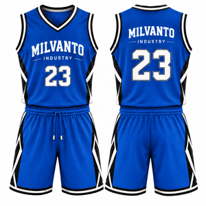 Conjunto de Uniforme de Baloncesto Personalizado Camel para Hombre |   Camiseta y Pantalones Cortos de Baloncesto Sublimados |   Uniforme de Baloncesto sin Mangas con Cuello en V - Product Image 6