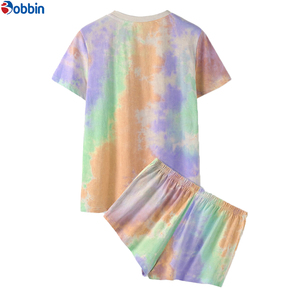 Conjunto de Shorts Tie Dye Cómodo y Unisex, Nueva Colección de Verano, Personalizado, Conjunto Deportivo para Hombre, Talla Grande, Transpirable - Product Image 6