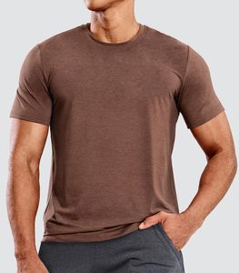 Camisetas de Secado Rápido para Hombre, 100% Poliéster, Cuello Redondo, Manga Corta, Informales, para Entrenamiento, Deportivas, para Correr, Nadar - Product Image 1