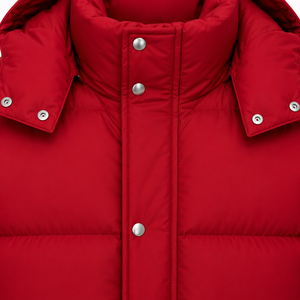 Wholesale Men's Hooded Puffer Jacket Plain Dyed Custom Design Winter Quilted <b>Padded</b> Breathable <b>Waterproof</b> Outerwear - Product Image 3
