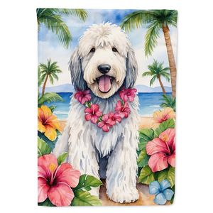 Komondor Luau multicolore jardin drapeau boîte aux lettres décoratif cour drapeau bannière pour Patio oeuvre et parterres de fleurs taille de jardin - Product Image 1