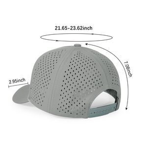 หมวกเบสบอลตาข่ายกันน้ำ ปรับขนาดได้ หมวกกอล์ฟแบบ Trucker ผู้ผลิต OEM - Product Image 5