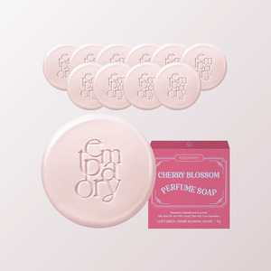 skin care coreano Temporary Perfume <b>Soap</b> Cherry Blossom 75g 10 Pieces Made in Korea Olive Oil <b>Glycerin</b> Hyaluronic Acid - Product Image 5
