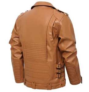 Chaqueta de Cuero para Hombre de Primera Calidad al Mejor Precio, Chaqueta de Cuero de Alta Calidad, Chaqueta de Cuero Cómoda para Invierno en Venta - Product Image 2