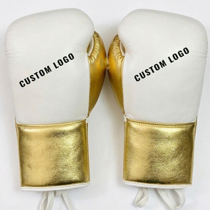 Juego de Boxeo de Cuero Blanco y Dorado, Duradero, Ligero, Personalizado, de Primera Calidad, Buen Proveedor, Servicio OEM ODM, Logotipo Personalizado - Product Image 6