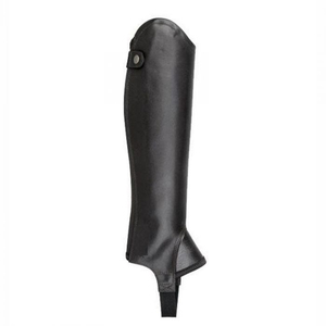 High Quality Genuine Leather Mini <b>Chap</b> Horse Equestrian <b>Riding</b> Boot Fitting Ankle <b>Chaps</b> Girth Stirrups Spurs Whips Customizable - Product Image 5