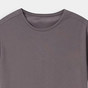 Camisetas de Algodón Peinado de Alto Gramaje para Hombre, Estampado Personalizado, Manga Corta, Estilo Urbano, Ajuste Holgado, Cuello Redondo, Proveedor OEM ODM - Product Image 4